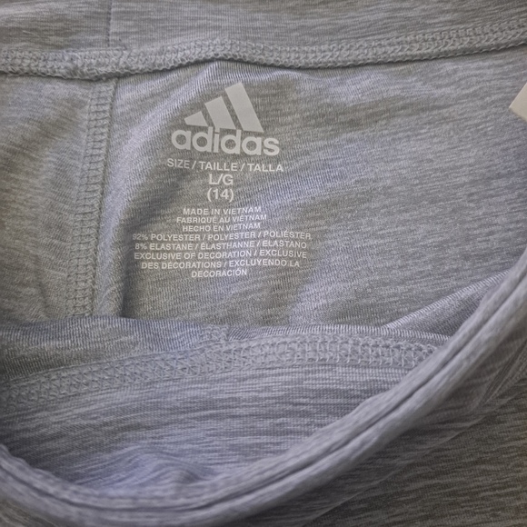 Adidas Gray Legging Pants - Picture 3 of 3